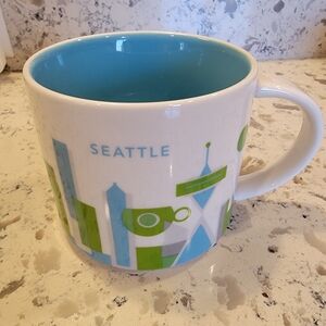Starbucks‎ You Are Here Mug  Seattle 2013 14 oz